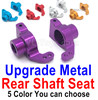 Wltoys 124017 Upgrade Metal Rear Shaft Seat-2pcs